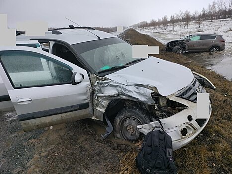 В Новосергиевском районе в ДТП пострадали два человека