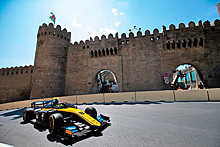 Канадец Латифи выиграл вторую гонку этапа "Формулы-2" в Азербайджане. Шумахер - пятый