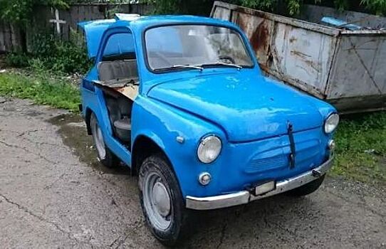 Укороченный «Запорожец» создали мастера из Екатеринбурга