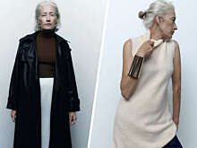 58-летняя кинозвезда 80-х Мари Софи Уилсон снялась в новом лукбуке Zara