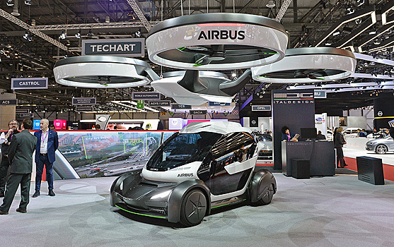 Как в кино: Airbus протестировала беспилотные летающие автомобили