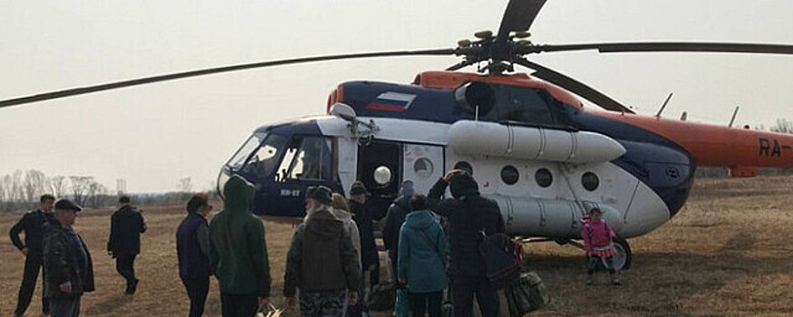 В Хабаровском крае начался сезон вертолётных перевозок в посёлок Победа и село Новокуровка