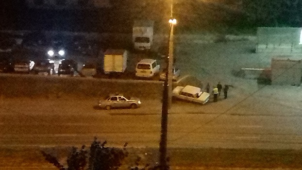 Ночная погоня в Пензе закончилась ДТП