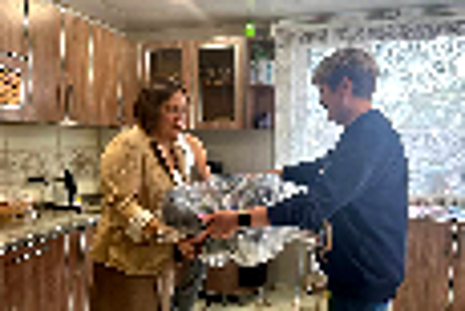 Детский омбудсмен Белгородской области посетила многодетную семью сотрудников УИС