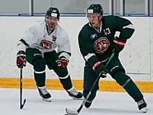 "Ак Барс" провел двусторонний матч, Линдхольм забросил победный гол