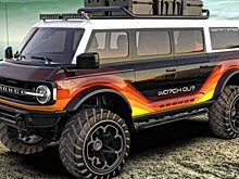 В Сети показали внедорожный микроавтобус Ford Bronco Van