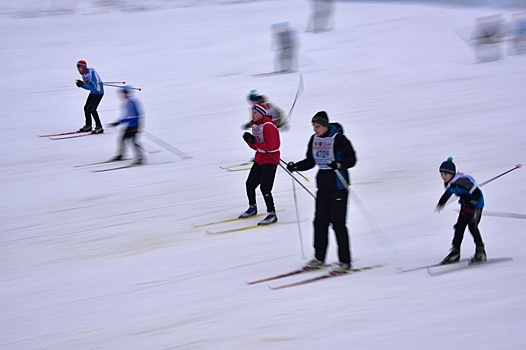 Москвичка завоевала первое место по лыжным гонкам