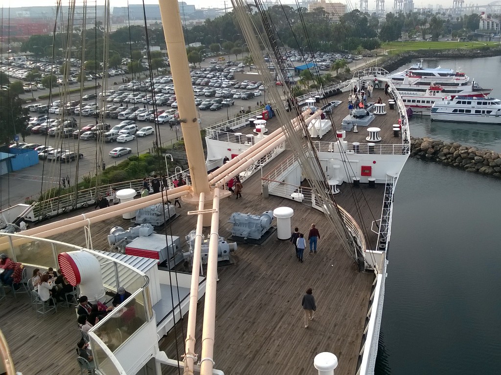 Лайнер Queen Mary, Лос-Анджелес, США, Северная Америка и Карибы