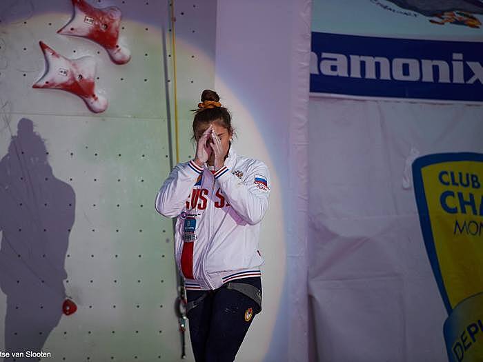 Анна Цыганова – серебряный призер этапа Кубка мира по скалолазанию