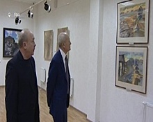 Рустэм Хамитов ознакомился с творческими работами номинантов Нестеровской премии
