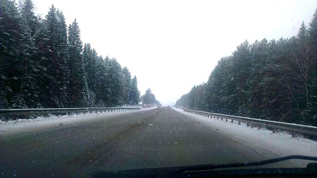 Ограничение для грузовиков и автобусов ввели на трассе в Татарстане от границы с Удмуртией