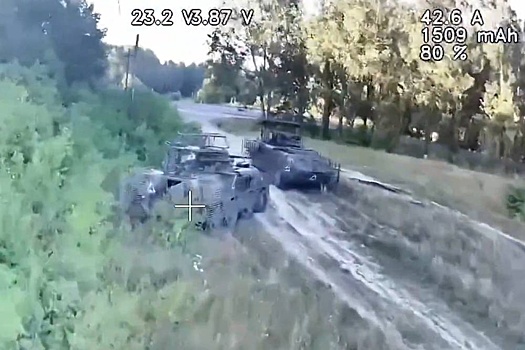 В  Курской области новый дрон "КВН" уничтожил технику НАТО на миллиард долларов