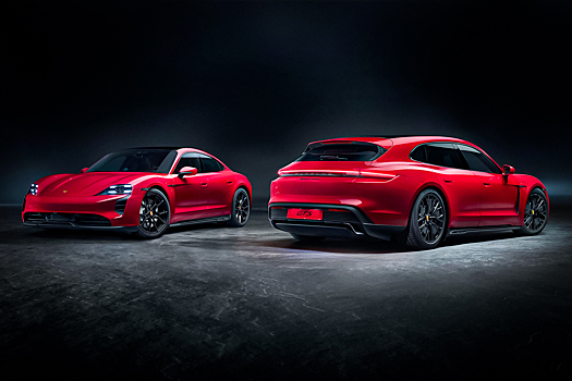 Porsche добавила в гамму Taycan седан и универсал в спортивной GTS-версии