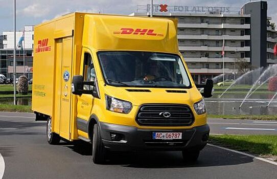 DHL и Ford решили доставлять посылки при помощи электрофургонов