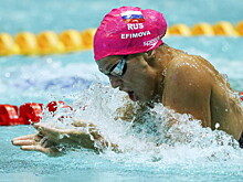 Ефимова выиграла золото чемпионата России на короткой воде