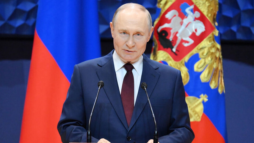 Путин поблагодарил бойцов СВО