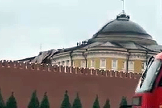 Ураган зацепил Кремль