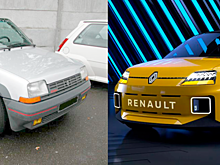 Прототип электромобиля Renault 5 показал на фотографиях французский производитель