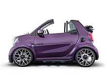 Brabus Ultimate E - фиолетовый электромобиль для Франкфурта