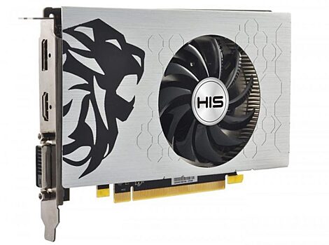HIS представила видеокарту Radeon RX 550 Green iCooler Slim