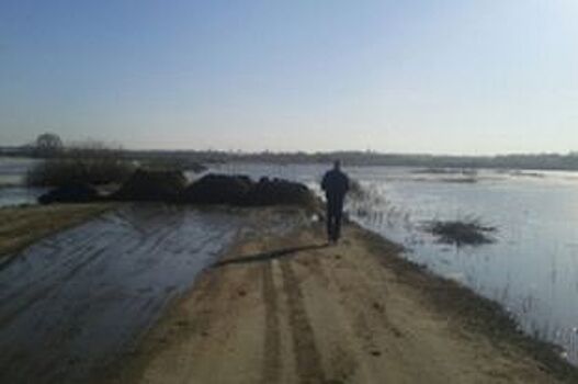 В Воронежской области затоплены два моста