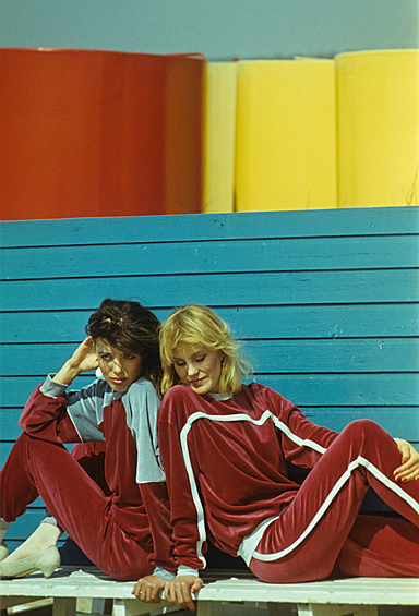 Спортивная одежда Таллинского производственного трикотажного объединения "Марат" Эстонской ССР, 1987 год