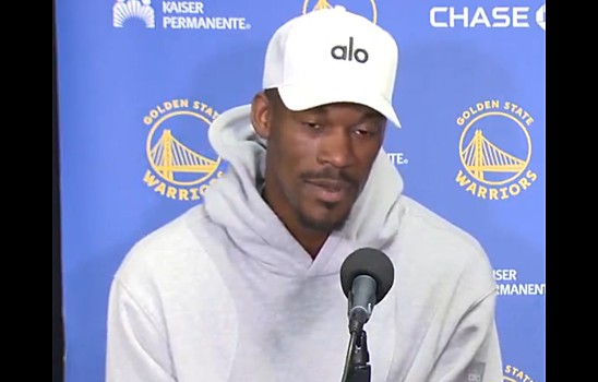 Джимми Батлер: «Счастлив снова играть в баскетбол. Сделаю все, чтобы помочь «Уорриорз» завоевать титул»