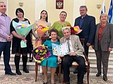 В Курске супруги Воробьевы отпраздновали 50 лет совместной жизни