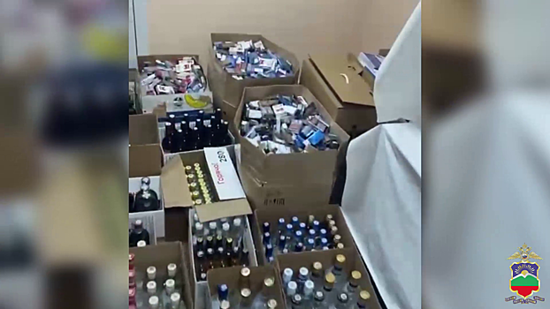 В Карачаево-Черкесии полицейские пресекли торговлю алкоголем без лицензии и сигаретами без акцизов
