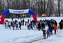 Новую лыжню открыли в парке «Арена» около ЛДС в Новосибирске