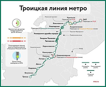 Строители приступили к отделке внутренних помещений станции «Академическая» Троицкой линии метро