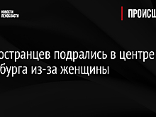 12 иностранцев подрались в центре Петербурга из-за женщины