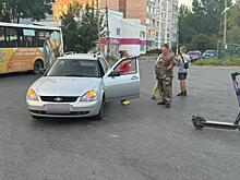 В Рязани сбили подростка на электросамокате