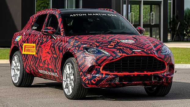 Aston Martin привез в Гудвуд кроссовер DBX