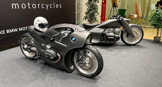 На выставке «Поехали 2021» представлен кастомный BMW Zillers R18
