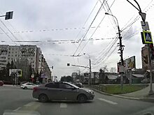 На улице Пушкина водитель возомнил себя пешеходом