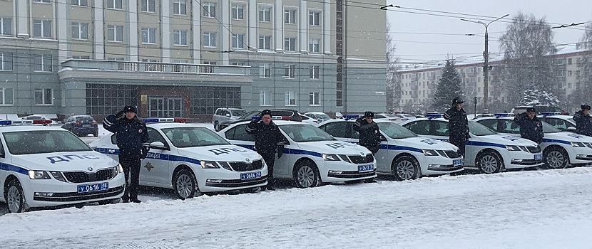 Новые патрульные машины получил каждый район Удмуртии