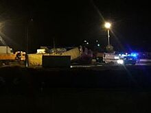 В Вязниках грузовик протаранил спецтехнику