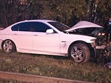 В ГИБДД рассказали подробности погони за автомобилем, врезавшимся в столб