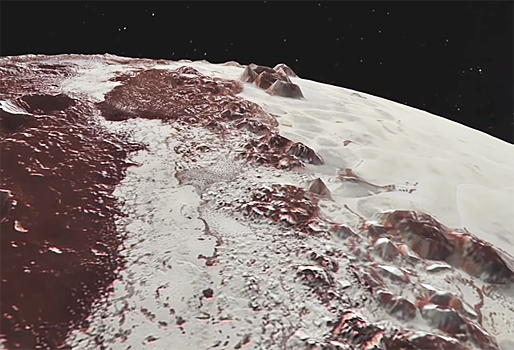 Откуда взялся снег на Плутоне