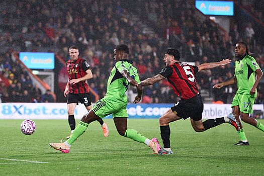 «Борнмут» поднялся на второе место в таблице АПЛ, одержав волевую победу над «Фулхэмом»