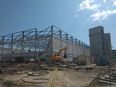 В Краснодаре строят академию баскетбола в поселке Колосистом