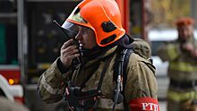 Пожарный попал под обрушение на месте пожара в Пушкинском музее