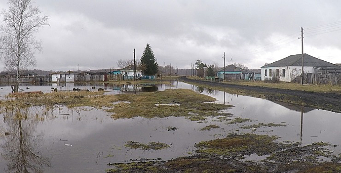 Вторая волна паводка в Сибири выглядит нестрашной