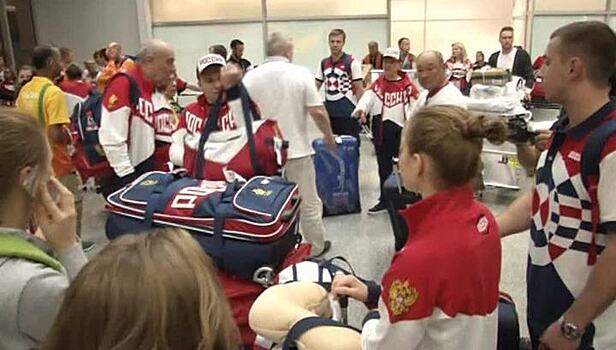 Российские гимнасты прибыли в Рио