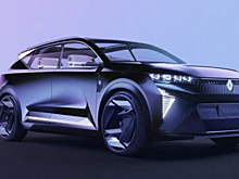 Renault представила концепт Scenic Vision с водородным двигатtлем