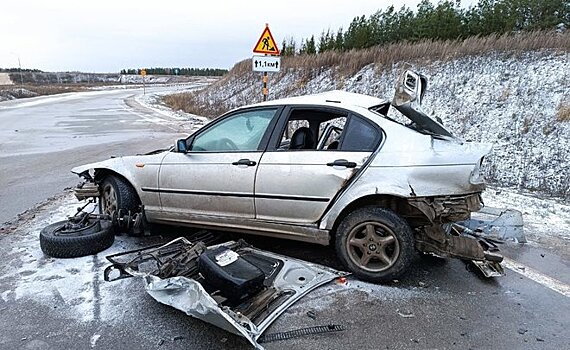 В ДТП на трассе М-7 в Татарстане пострадала семья с двумя детьми