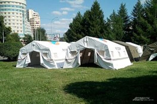Царь-палатки. Как Екатеринбург принял паломников