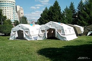 Царь-палатки. Как Екатеринбург принял паломников
