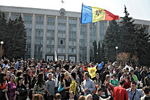 В Кишиневе произошли столкновения демонстрантов с полицией